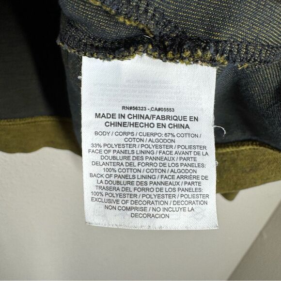 Nike Tech Fleece Full Zip Jacket Olive Green Black Activewear Women’s Size XL - Picture 6 of 7